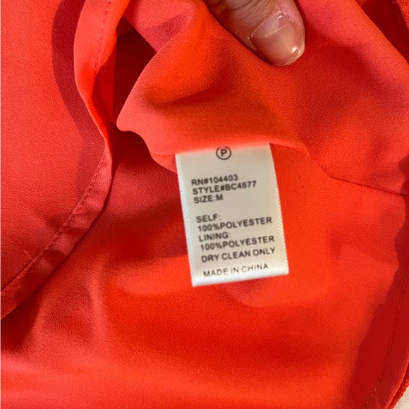 JOA Los Angeles Orange Dress- M - Picture 2 of 4